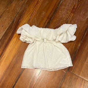 MISA off the shoulder blouse